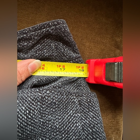 Tribal Stretch Extensible Sued Gray Wide Leg Pants W Pockets SZ 12 - Picture 10 of 11